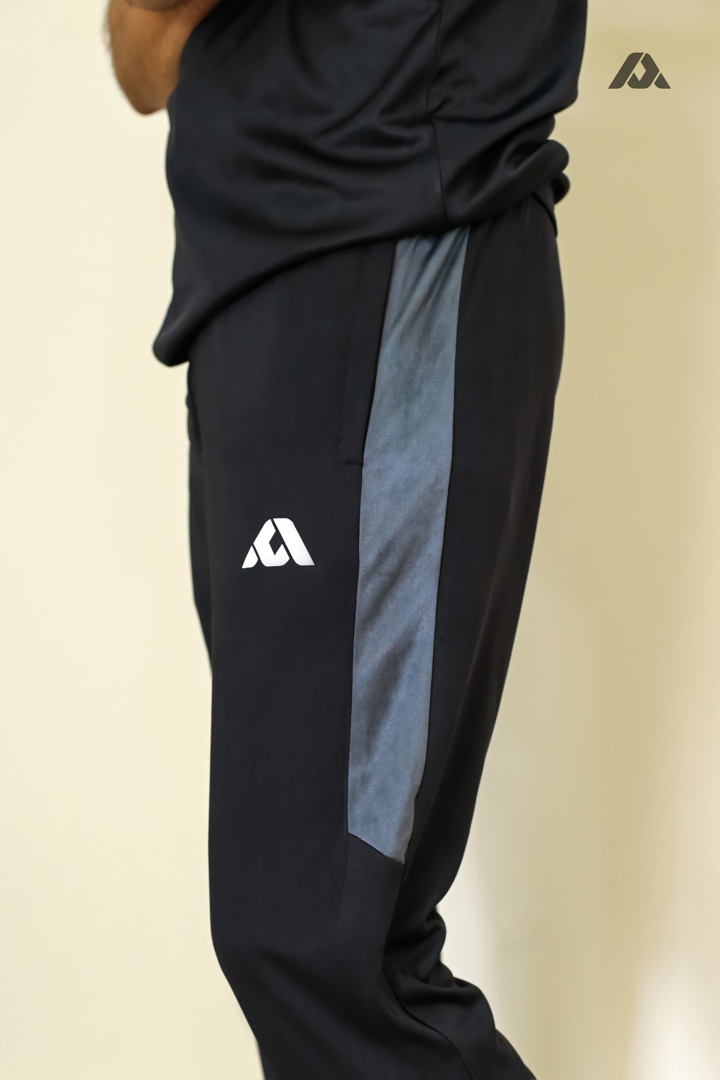 Black & Gray Summer Track Suits For Men