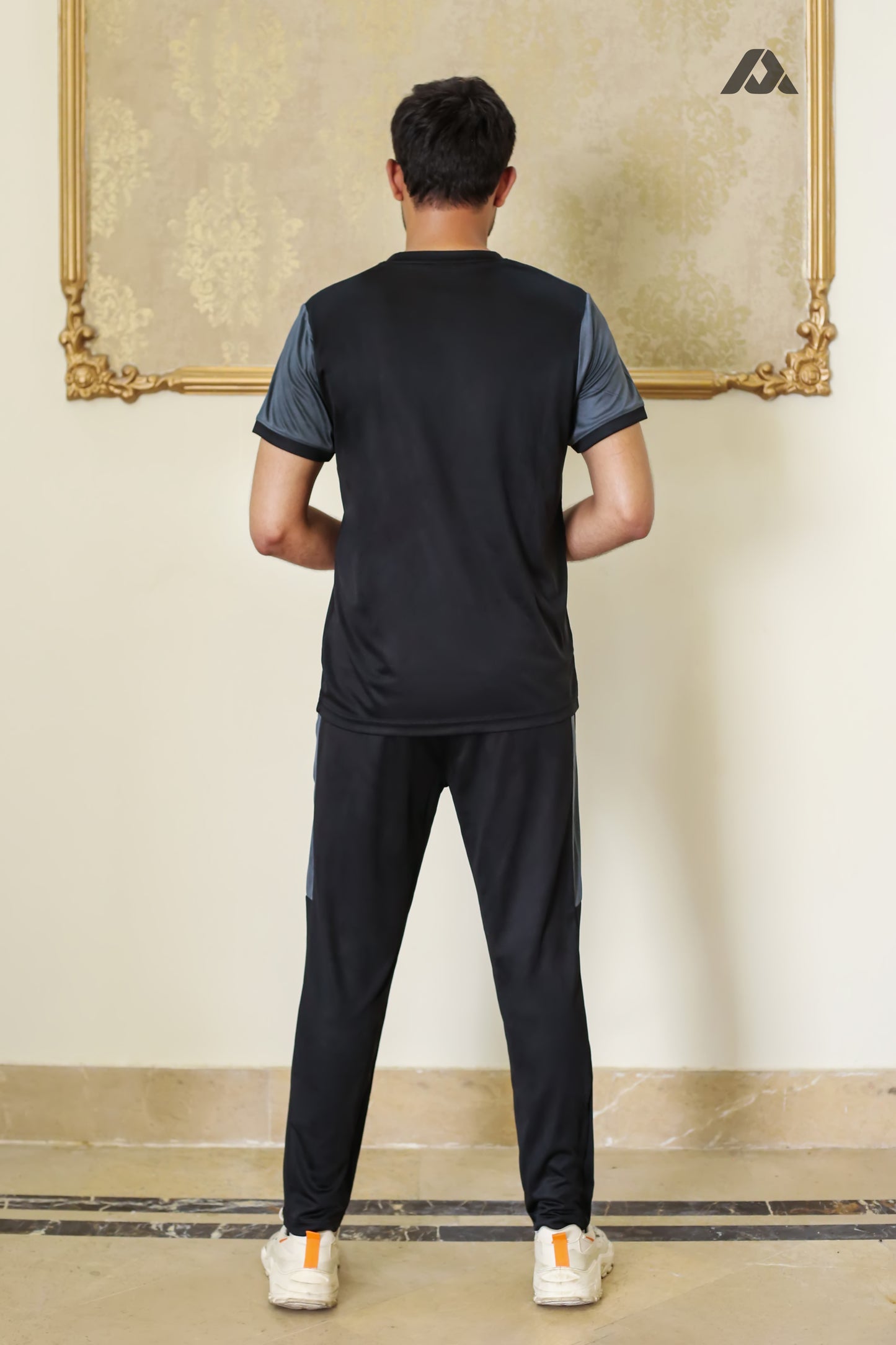 Black & Gray Summer Track Suits For Men